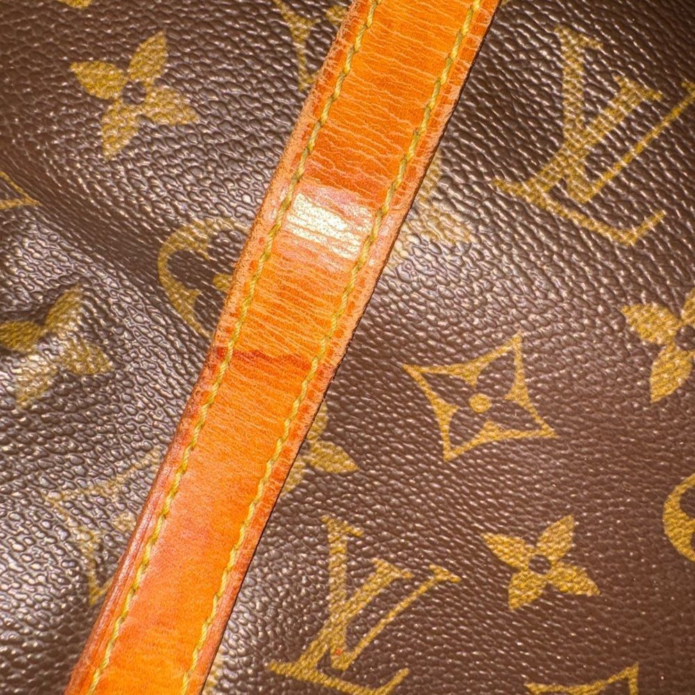 Used Louis Vuitton Brown Monogram Tote Bag bucket bag used good condition - Picture 3 of 15